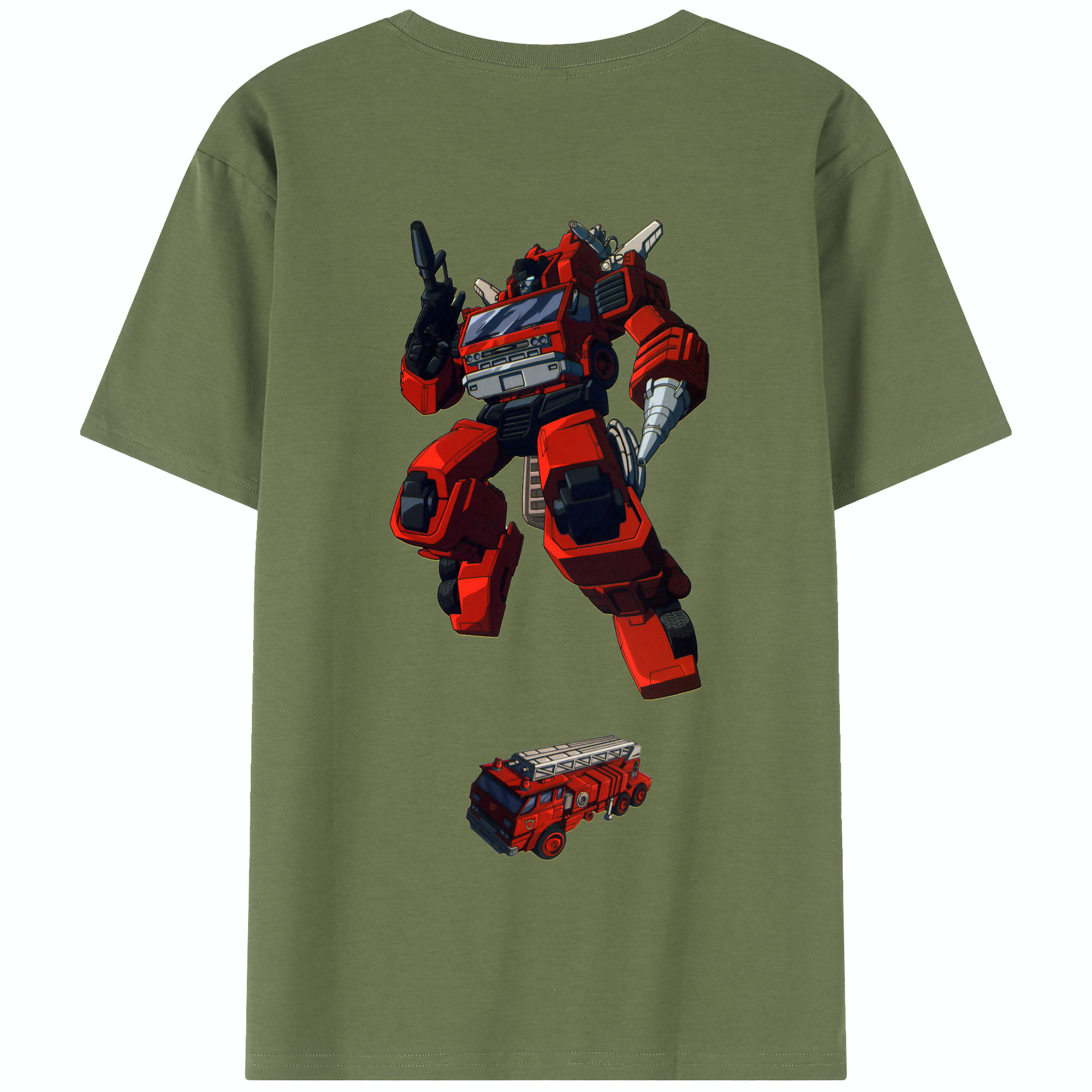 （画像用）  綿100％半袖Tシャツ（背面プリント）